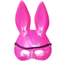 Kids' Enchanting Pink Rabbit Mask – Magical Dress-Up Accessory for Costume Parties and Playtime Fun