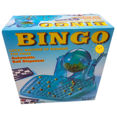 Exciting Bingo Game Set with Automatic Ball Dispenser - Family Game Night Essential