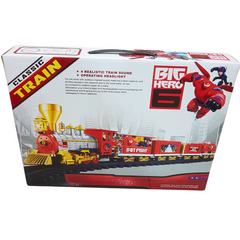 Classic Train Set with Realistic Sounds and Operating Headlight – Adventure Awaits on Rails