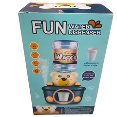 Cute Pet Themed Water Dispenser for Kids - Adorable Bear Water Fountain for Ages 3+