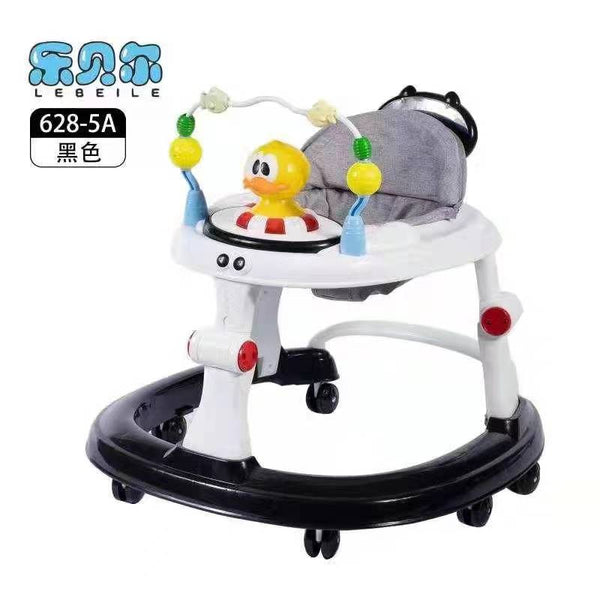 Cheerful Chick Roundabout Baby Walker with Playful Activity Center