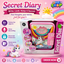 Magic Unicorn Secret Diary for Girls – Password Lock Diary with Voice Recording, LED Lights & Notebook | Kids Electronic Secret Journal Toy (6+ Years)