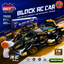 Pingao Block RC Car Building Set 402 Pieces – 2.4GHz Remote Control Racing Car Construction Toy for Kids | DIY RC Building Blocks Car | 1:16 Scale