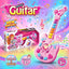 Pink Music Guitar with Coloured Keys