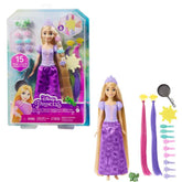 Disney Princess Fairy-Tale Hair Rapunzel Doll And 10+ Hairstyling Accessories, Plus Color Change