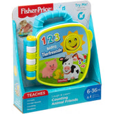Fisher-Price Laugh & Learn Counting Animal Friends Book-FYK57