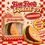 Fun Food Hamburger Squishy Toy in branded box