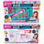 Girl's Creator Hair Beader collage showing front and back packaging, instructions and colourful bead hairstyles