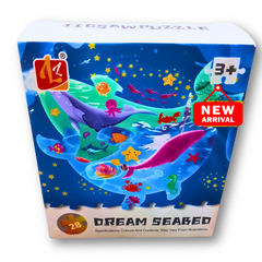 Dream Seabed Puzzle β 28-Piece Shaped Jigsaw for Kids (Ages 3+) ππ π§©