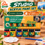 Keep Smiling Studio Acrylic Color Paint Set 6 jars 25ml each with palette and brush