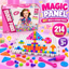 Magic Panel DIY Build and Design Puzzle 214 pieces colourful screw construction set