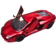 1:16 Red Lamborghini Die-Cast Model Car β Luxury Sports Car Toy with Opening Doors