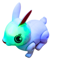 Cute Rabbit Interactive Toy with Lights and Sounds – Adorable Pet Companion for Kids 3+