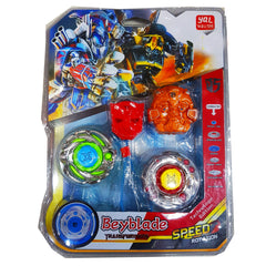 New Arrival Beyblade Speed Rotation Toy for Kids - Power Cap Combo, Attacking Loop, Shield, Durable Anti-Knock Reel & Wear-Resistant Core - Ideal Gift for Ages 3+