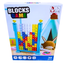 Colorful Block Stacking Game for Kids – Strategy & Logic Puzzle with Connect 4 Style Gameplay | Ages 7+ | 2-10 Players