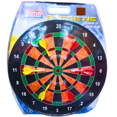 Magnetic Dart Board Game Set for Kids and Family – Safe, Large 40.5 cm Dartboard with 6 Magnetic Darts