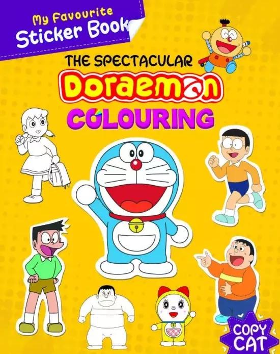 Stickers Coloring books (1book)