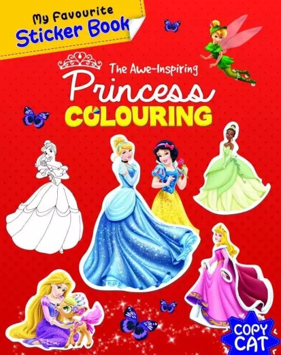 Stickers Coloring books (1book)