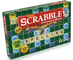 Elite Scrabble Crossword Board Game 2 in 1