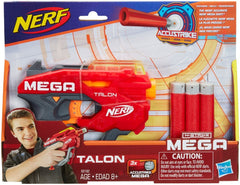 NERF N-Strike Mega Talon AccuStrike Blaster - Precision Dart Blaster for Kids 8+