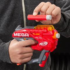 NERF N-Strike Mega Talon AccuStrike Blaster - Precision Dart Blaster for Kids 8+
