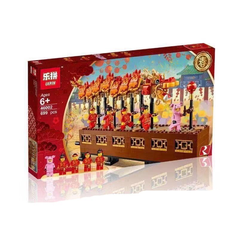 LEPIN Dragon Dance Compatible 699 PCS 46002 One Shop The