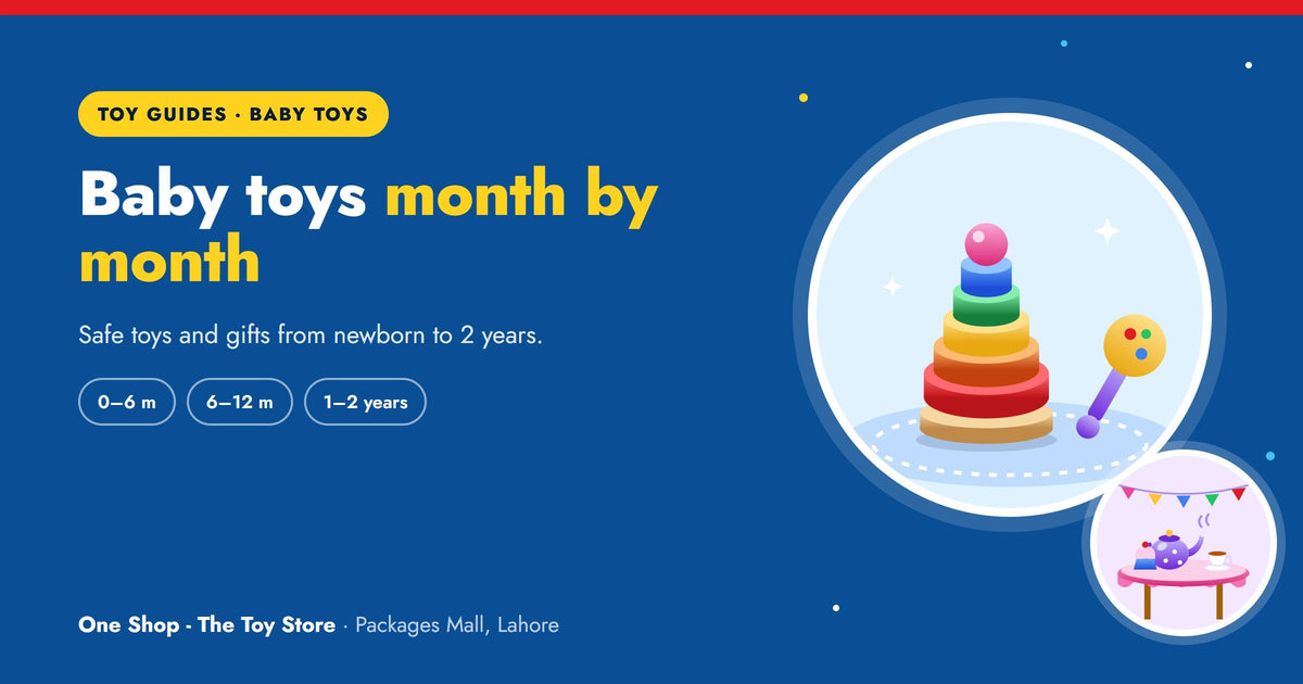 Baby toys month by month: safe toys and gifts from 0 to 24 months