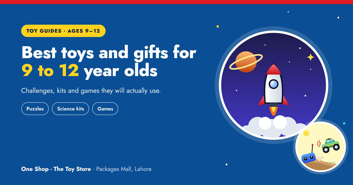 Best toys and gifts for 9 to 12 year olds (boys and girls)