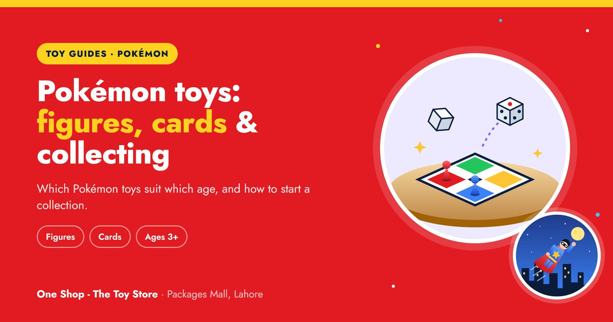 Pokémon toys for kids: figures, cards and how to start collecting