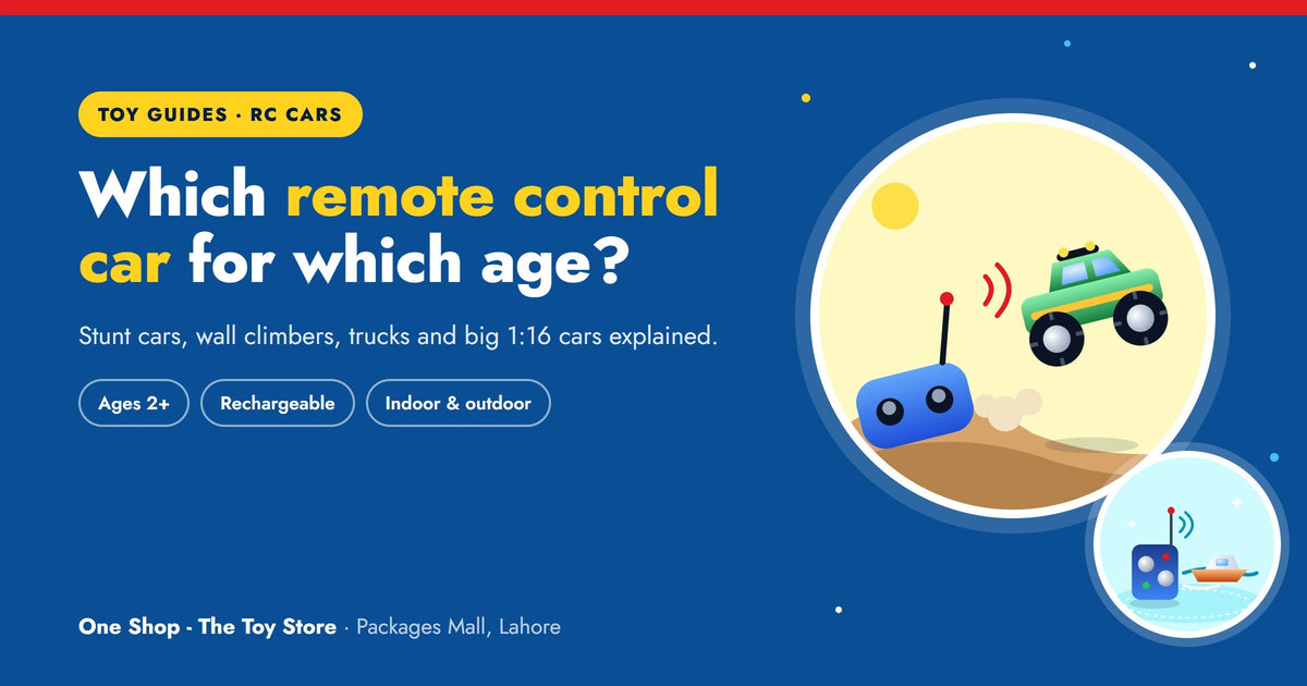 Remote control car buying guide: which RC car for which age