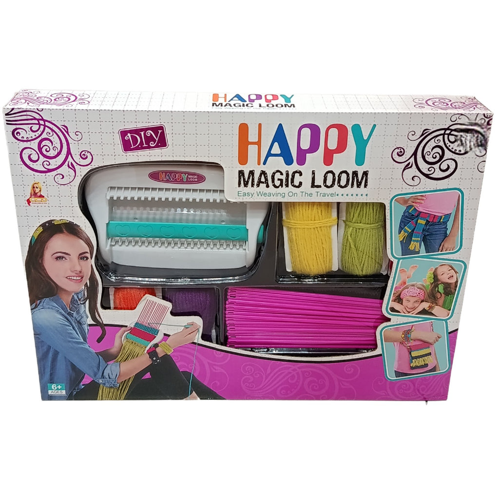 Happy Magic Loom DIY weaving kit front packaging