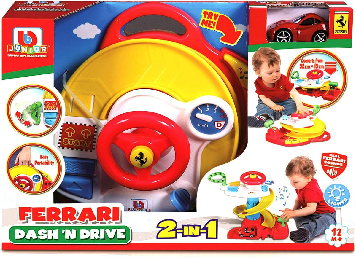 BB Junior Dash N Drive With Ferrari F12 Berlinetta