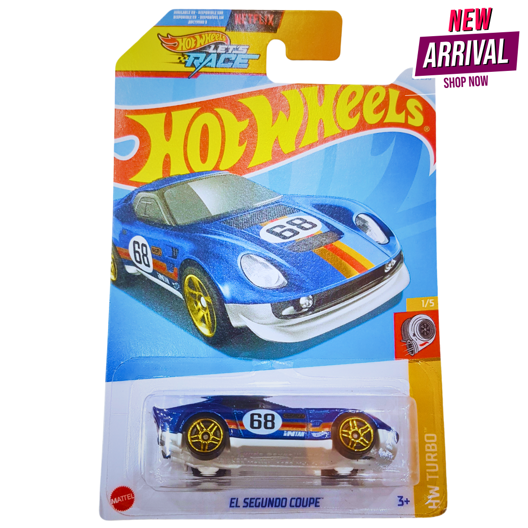 Hot Wheels El Segundo Coupe – HW Turbo Series 2024 | Netflix Let's Race Edition | Collector 141/250