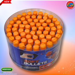 50+ Pcs Soft Foam Bullets Refill Pack for Nerf Guns – Universal Safe Dart Refill for Toy Blasters | Kids Foam Darts Pakistan