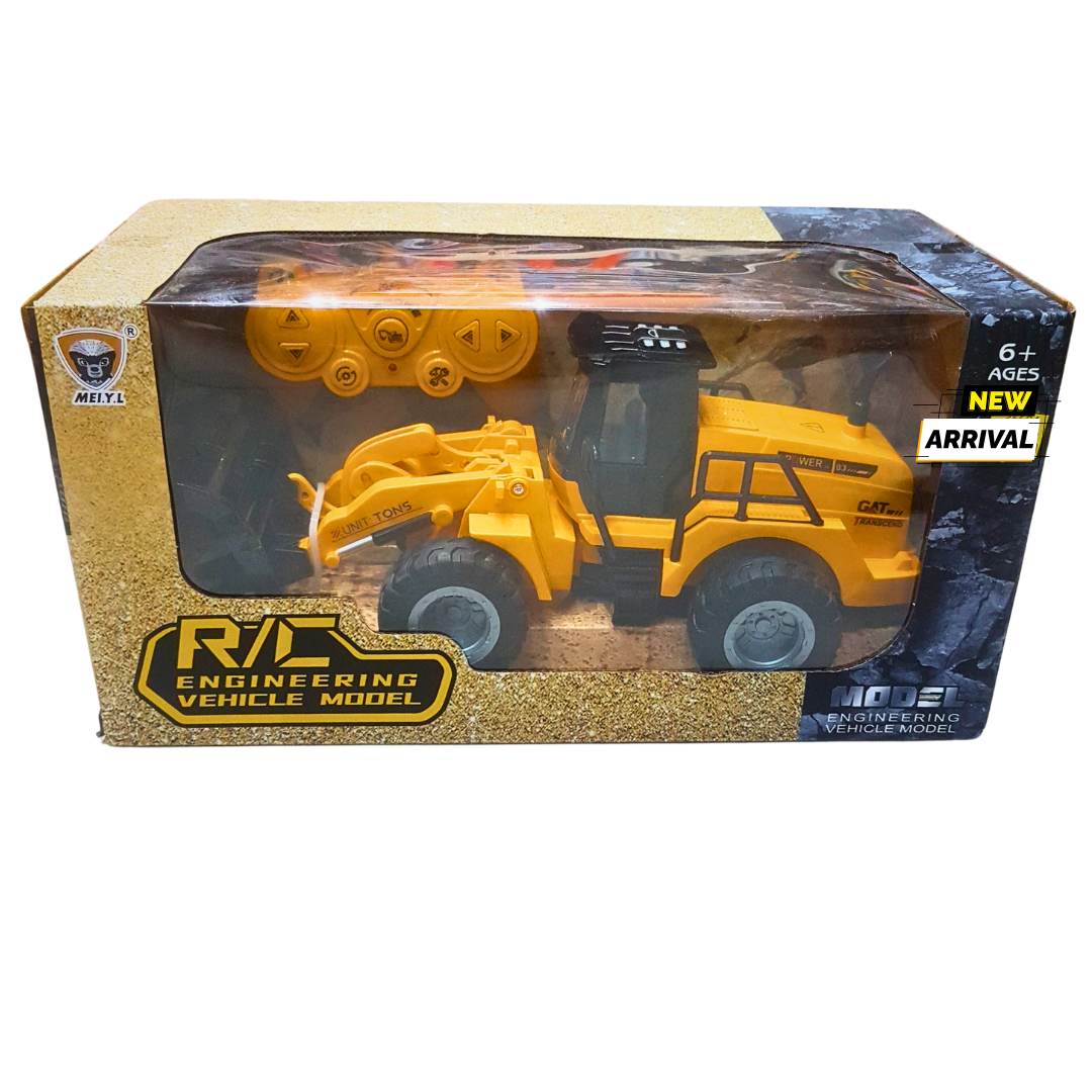 🚜 R/C Remote Control Engineering Vehicle – Construction Loader Truck Toy for Kids – Heavy Duty Design – Ages 6+