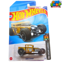 🟠 Hot Wheels Bone Shaker – Skull Grill Hot Rod | HW Dream Garage Die-Cast Car for Kids & Collectors (3+)