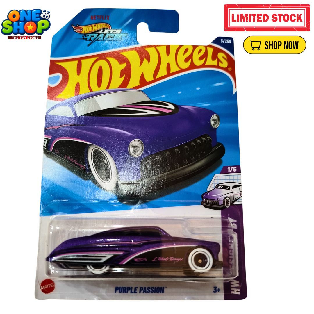 Hot Wheels Purple Passion Die-Cast Car – Custom Classic Coupe Toy | HW Modified Cars for Kids Pakistan