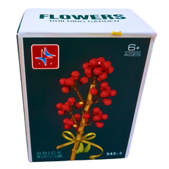 Creative Flower Building Blocks Set – Unique Floral Designs for Kids Aged 6+ each sold separately