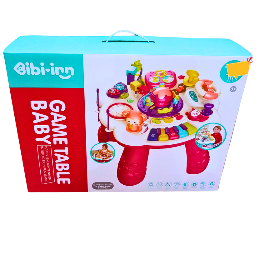 Bibi-inni Baby Game Table - Interactive Educational Activity Table with Lights & Music (3+ Years) Main image