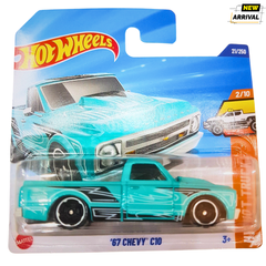 Hot Wheels '67 Chevy C10 – Hot Trucks Series Die-Cast Collectible – Classic Pickup Racing Fun for Kids (3+ Years)
