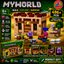 My World Desert Exploration Building Blocks Set – 496+ Pieces Adventure Construction Toy with Figures, Animals & Desert Temple for Kids 6+