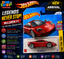 Hot Wheels McLaren F1 – HW The '90s Series – Red Die-Cast Sports Car Model for Kids and Collectors (3+ Years)
