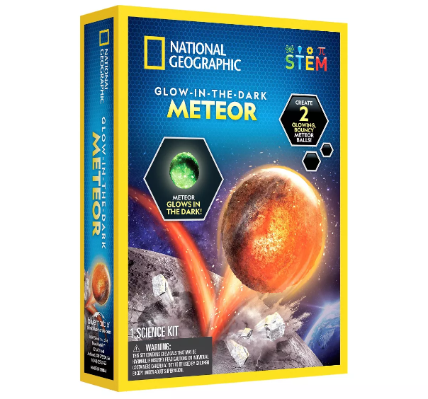 Illuminate the Cosmos: National Geographic Glow-In-The-Dark Meteor Science Kit