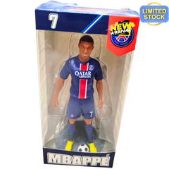 Mbappé Football Action Figure – 8 Inch PSG Toy for Kids | Limited Edition #7 Soccer Star Collectible