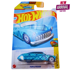 Hot Wheels Purple Passion – Stewart Cars Plaid Edition | HW Art Cars Series 2024 | Netflix Let’s Race | Collector 151/250