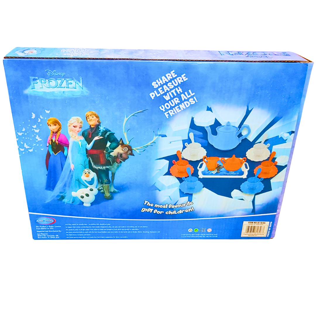 Disney Frozen II Tea Set – 20-Piece Play Tea Set for Kids with Elsa, Anna, and Olaf Designs Secondary image