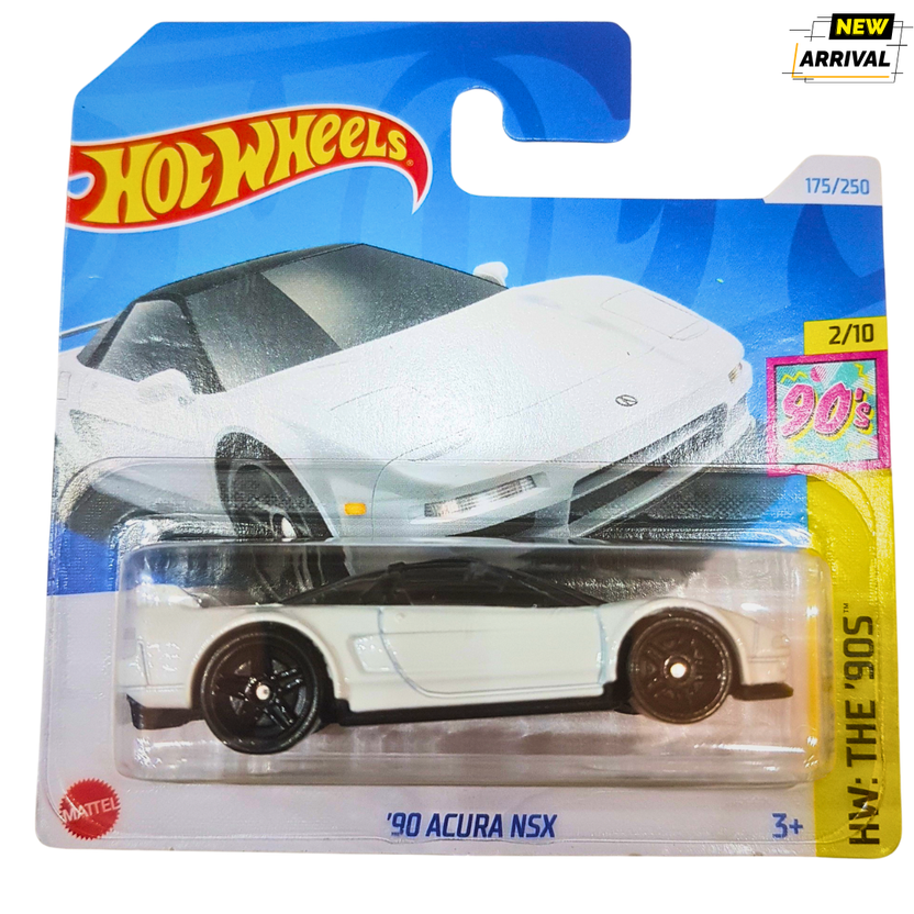 Hot Wheels '90 Acura NSX – HW The '90s Series – Die-Cast Sports Car Model for Kids and Collectors (3+ Years) Main image
