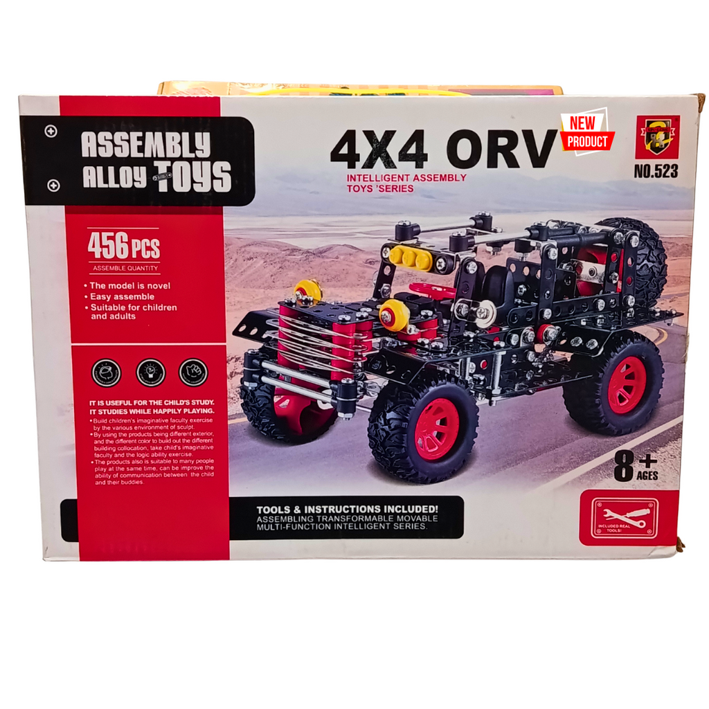 4x4 ORV 456-piece packaging