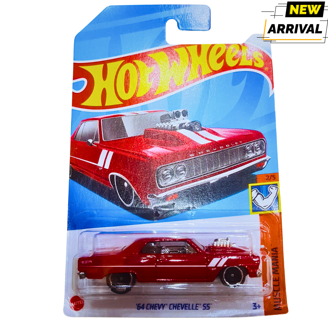 Hot Wheels '64 Chevy Chevelle SS – Muscle Mania Red Die-Cast 2024 | One Toy Store Secondary image