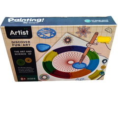 Artist Spirograph Drawing Game – DIY Geometric Art Stencil Set for Kids (Ages 8+)